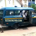 Ford trotro bus in Accra