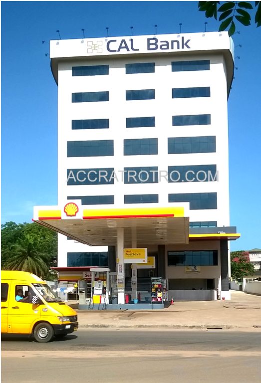 Accra trotro at Cal bank Circle