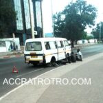 Faulty bus on Accra trotro route