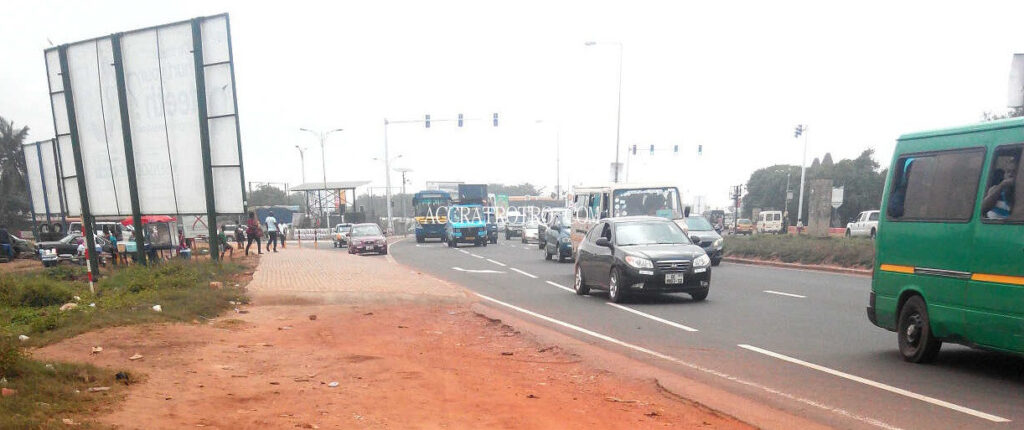 LaPalm Labadi trotro bus stop