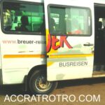 Trotro bus Accra Central