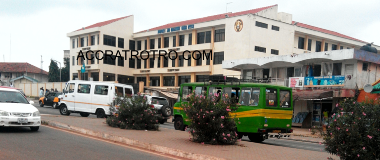 Tema trotro buses in Accra