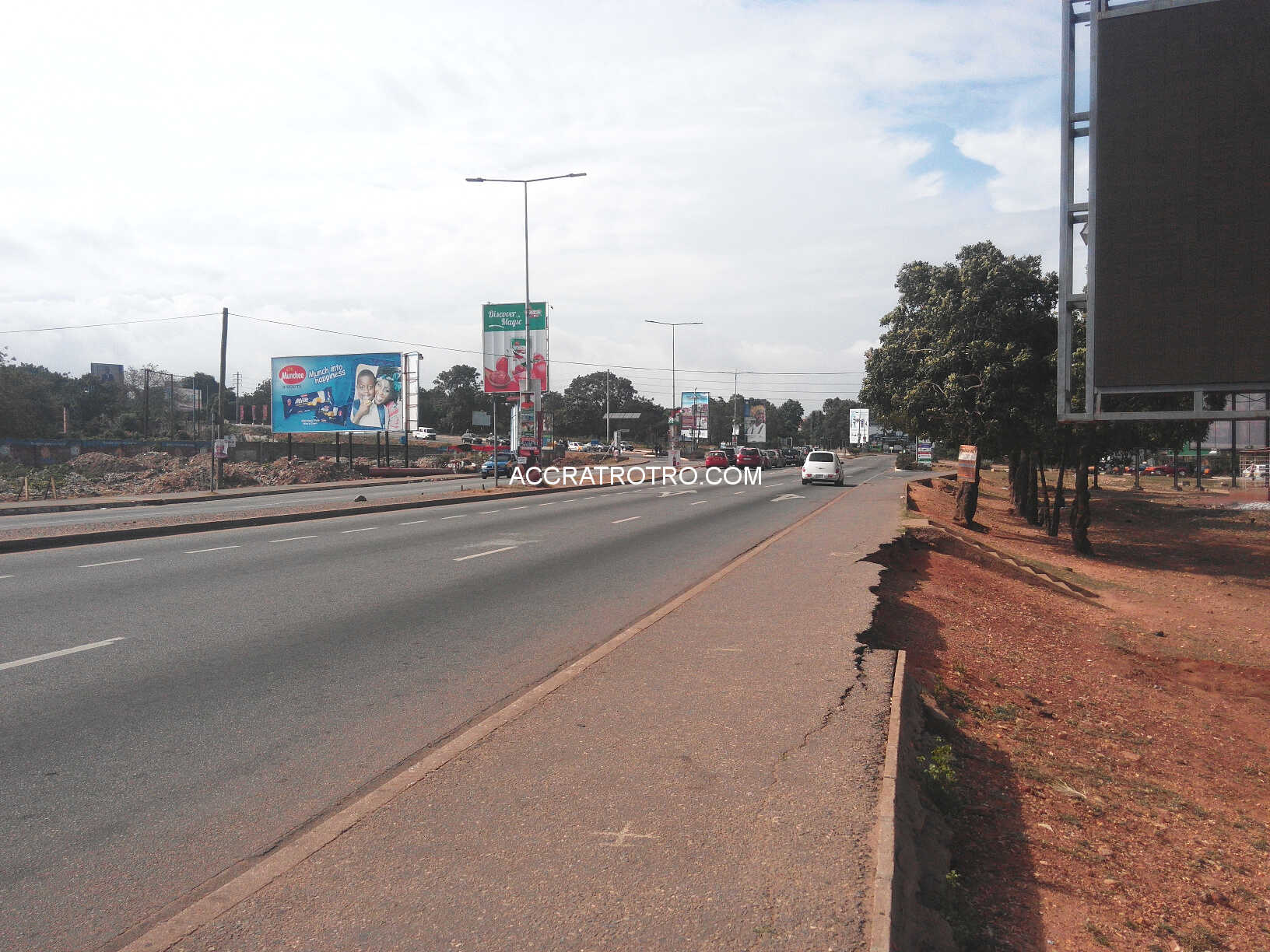 Accra trotro buses take alternate route to Abeka Lapaz