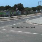 Tse Addo trotro road in Accra asphalted