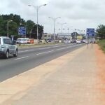 Accra airport Labadi route