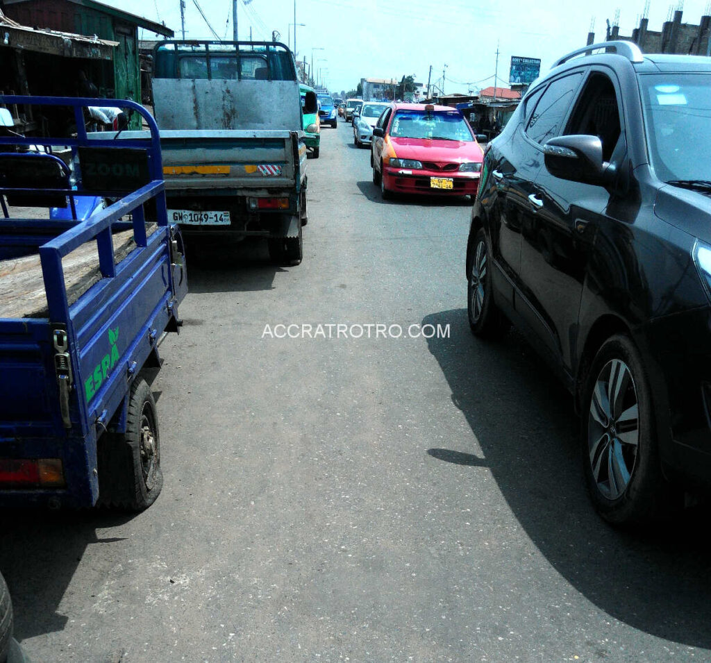 Sabon zongo Gaskia trotro route