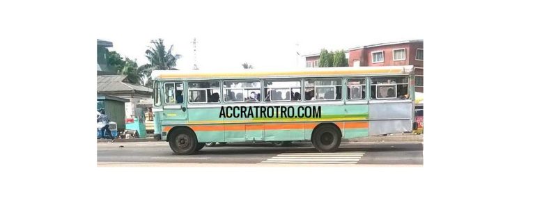 70s Tata Trotro Bus Near Zongo