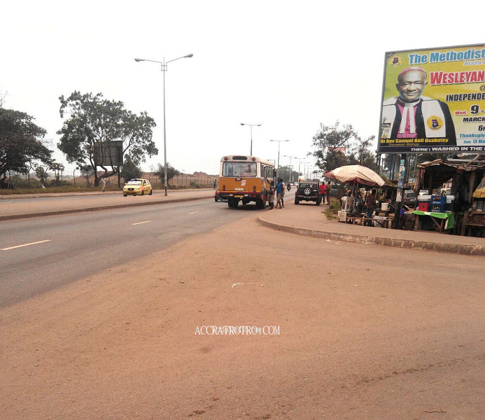 Ayigbe town to Accra central