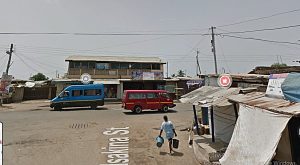 Agege trotro bus stop Accra