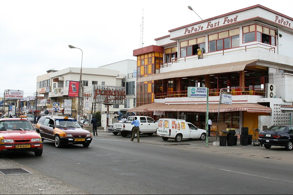 PAPAYE RESTAURANT OSU ACCRA GHANA