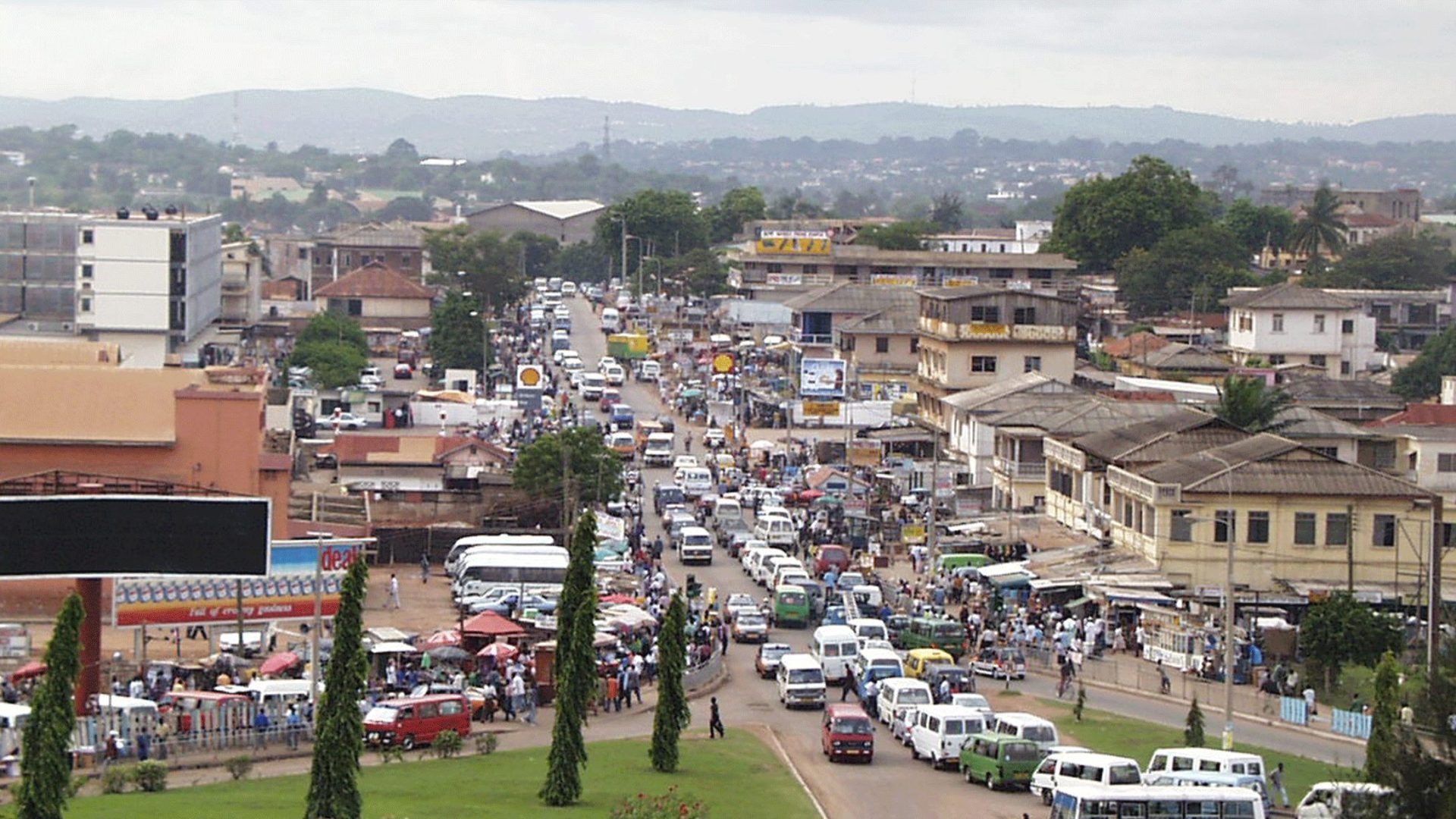 street in capital of Ghana