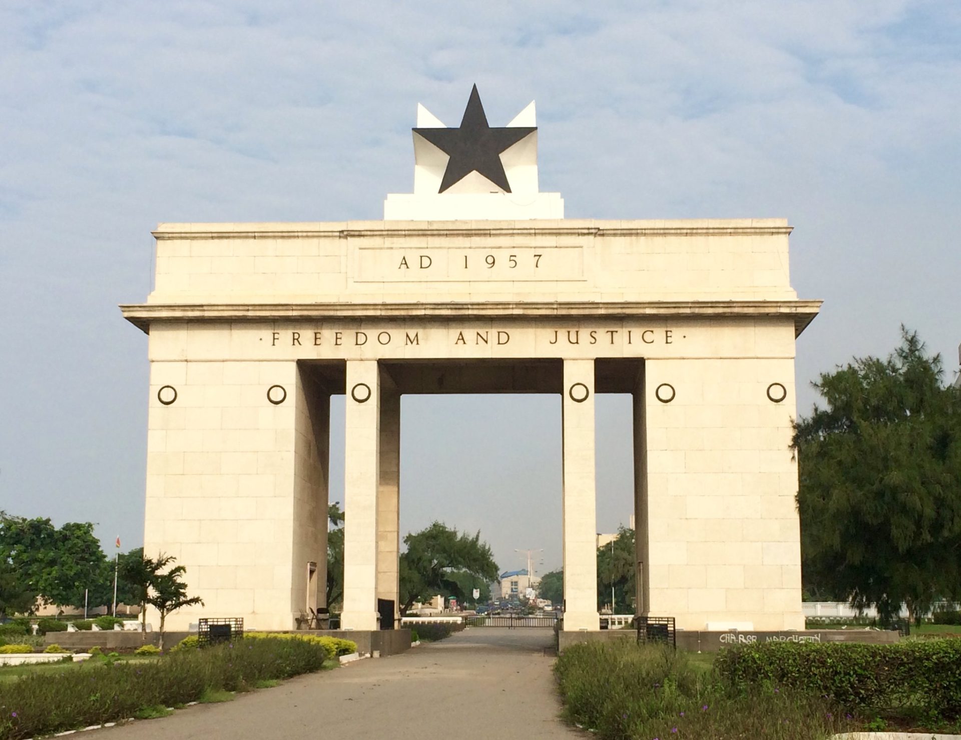 black star gate Accra capital