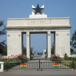 black star gate arch capital of ghana