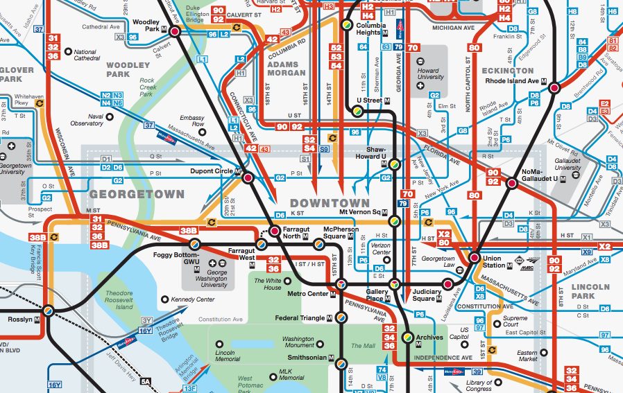 BUS SCHEDULE WASHINGTON DC  