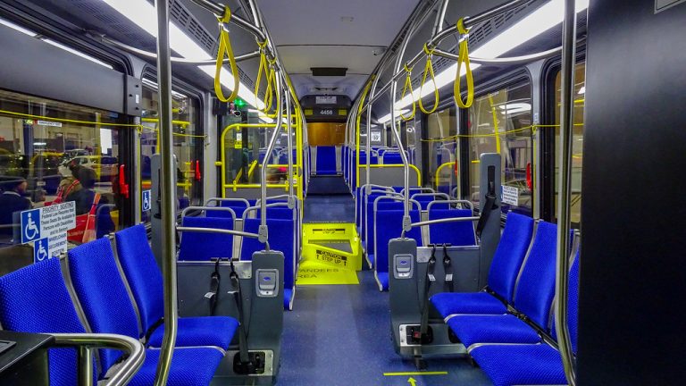 transit bus seating