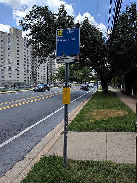 bus stop bus along the way