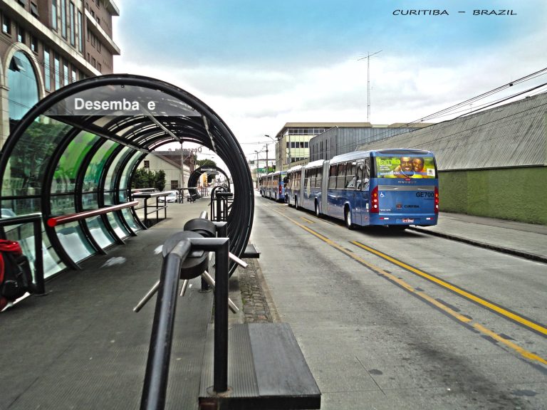 bus station in brazil uptown city