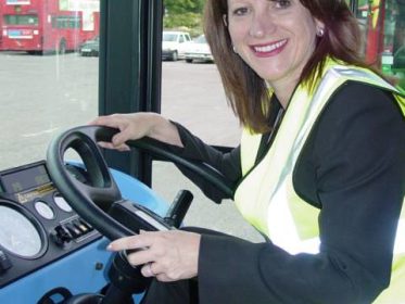 operating a bus