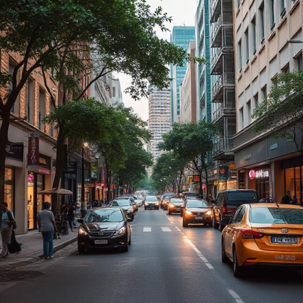 A street similar to ones found in Osu