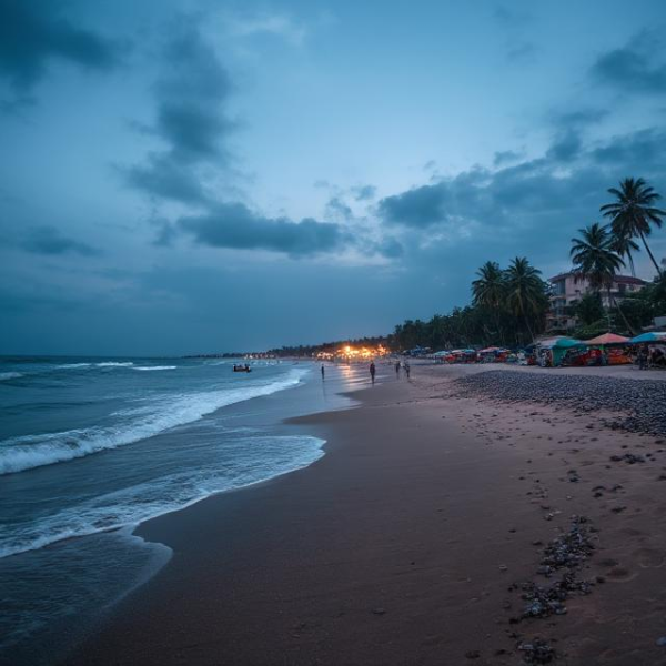 labadi beach capital of ghana