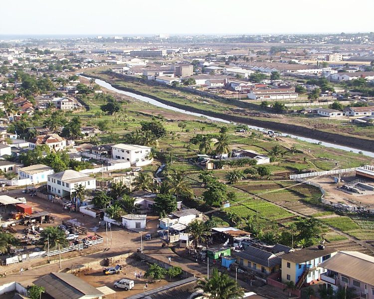 buildings in accra