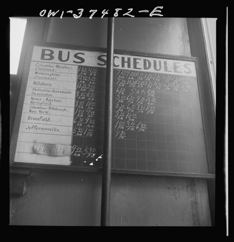 bus schedules are planned by data managers