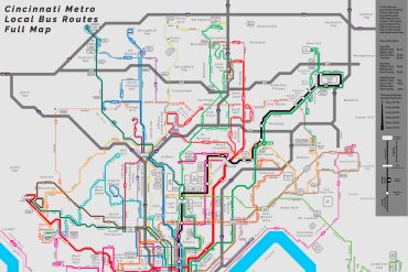 Cincinnati bus routes schedule