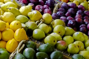 fruits display accra capital of ghana