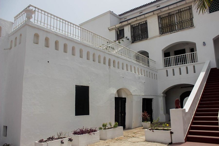 castle at osu in ghana