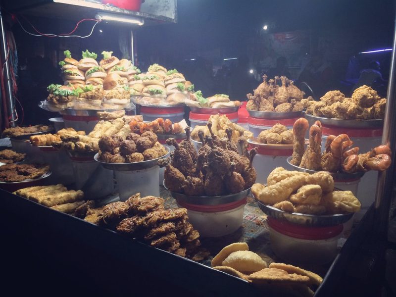 night market in ghana