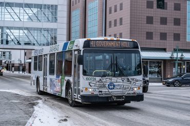 people mover anchorage bus stop bus