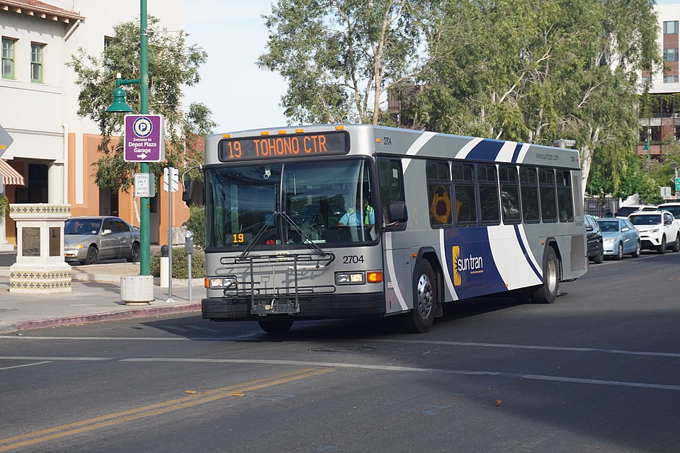 sun tucson bus stop bus
