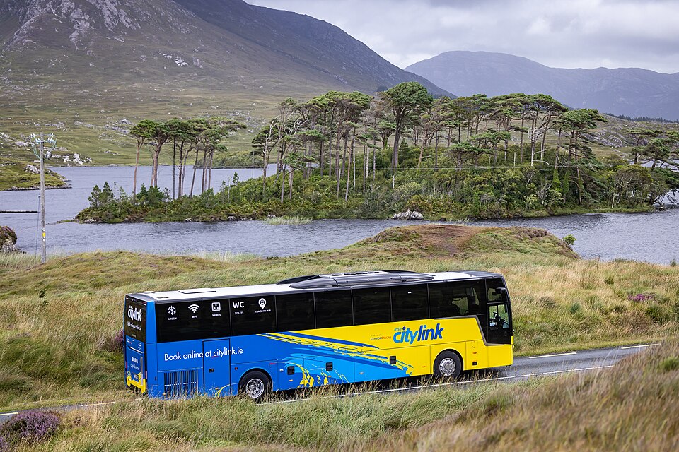 CityLink Bus on a route to destination