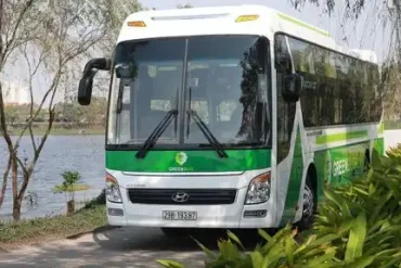CobbLinc Express bus on schedule