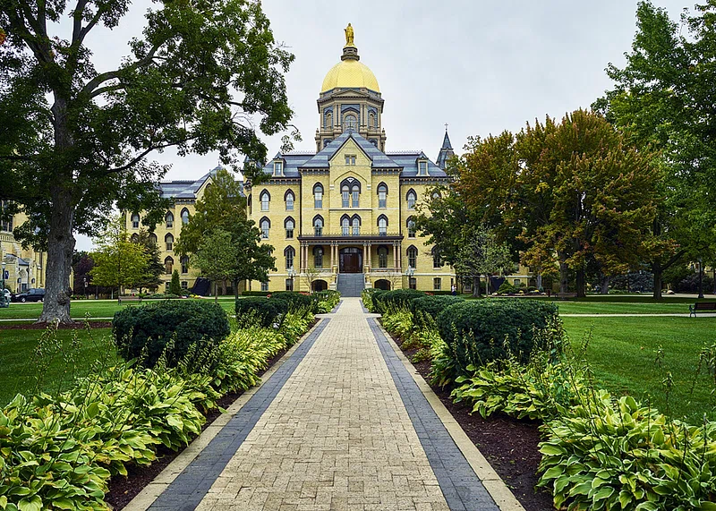 South Bend transpo bus routes go along Notre Dame