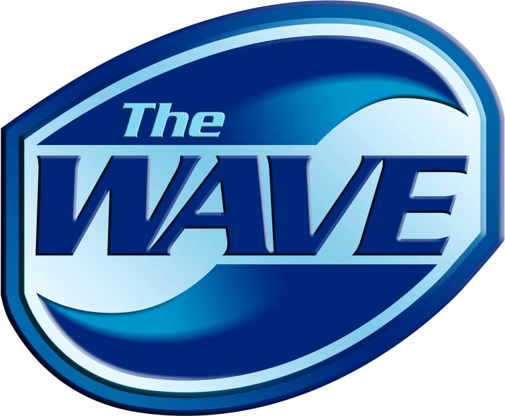 The Wave Transit System bus stop sign