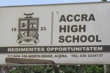 BILLBOARD OF ACCRA HIGH SCHOOL