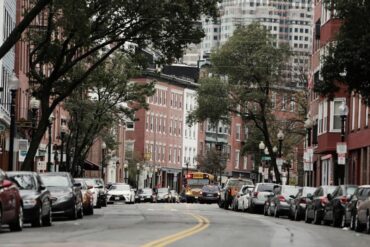 a principal road in boston