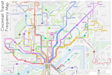bus route of cincinati