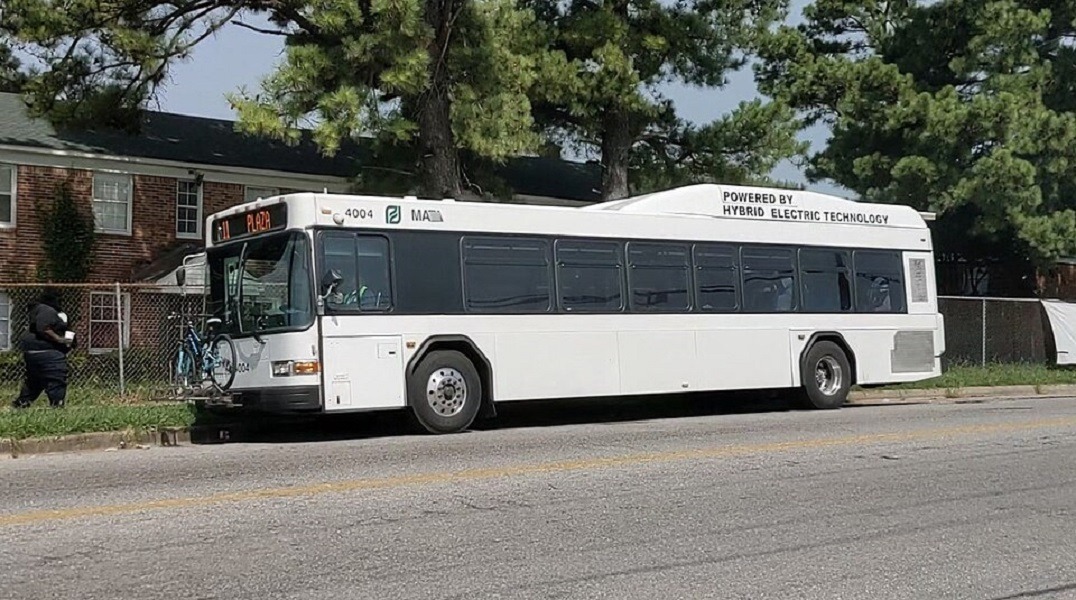 electric bus parks ion Tennessee