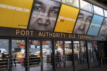 passenger area of the 42nd street port authority bus terminal