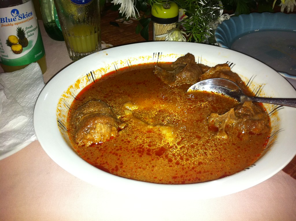 soup in a bowl