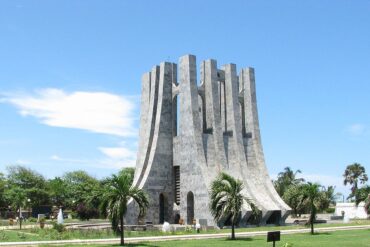 A view of Nkrumah park in Accra