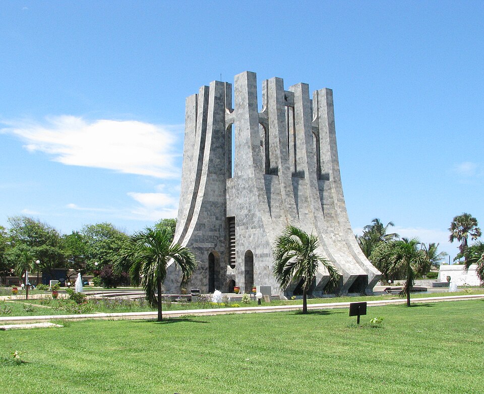 A view of Nkrumah park in Accra