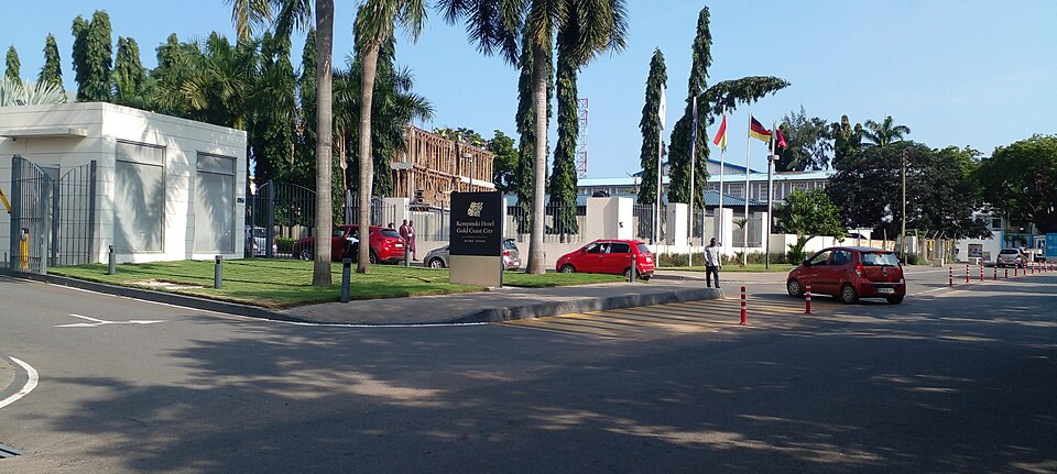 kempinsky hotel located in Accra