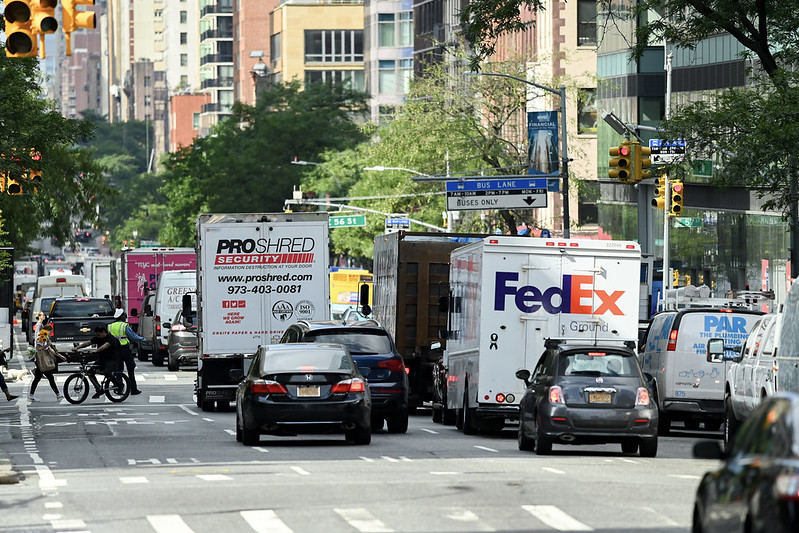 a smart street scene