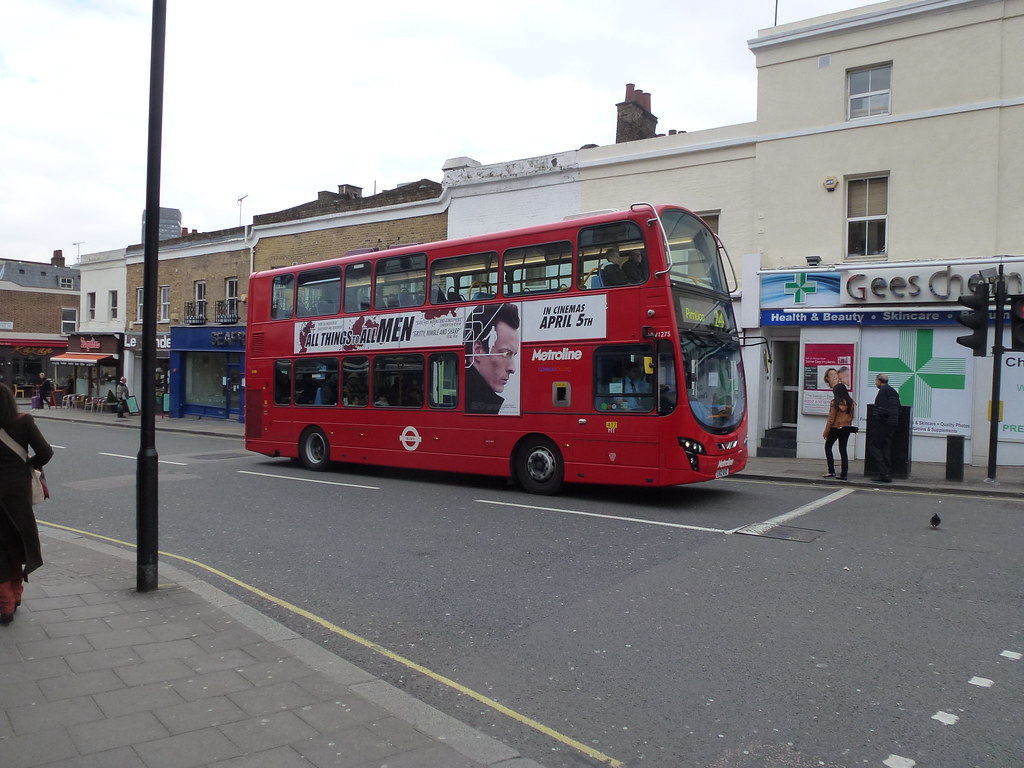 A bus in London