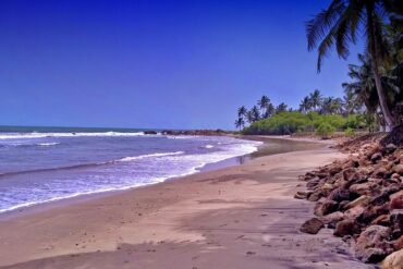 Kokrobite beach in Accra Ghana