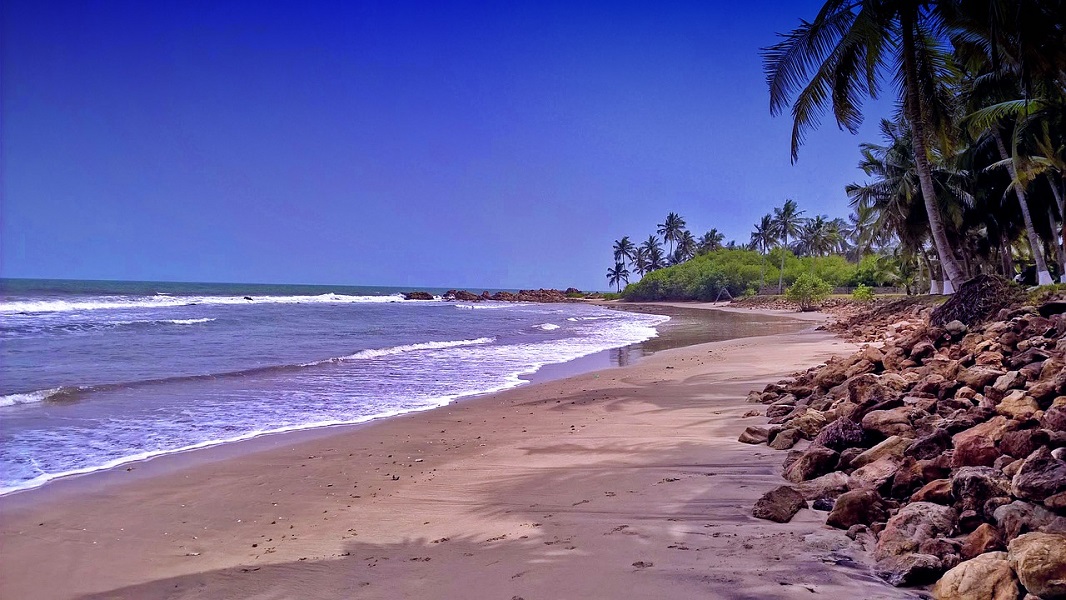 Kokrobite beach in Accra Ghana