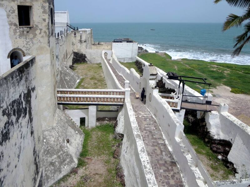The Elmina fort in the central region of Ghana